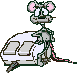 Lesson number One - a computer mouse is a non-furry object. It activates bytes, but it doesn't bite!