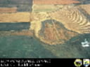 Aerial view showing depression where wetlands were drained